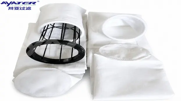 Cage-supported bags Cage-supported bags