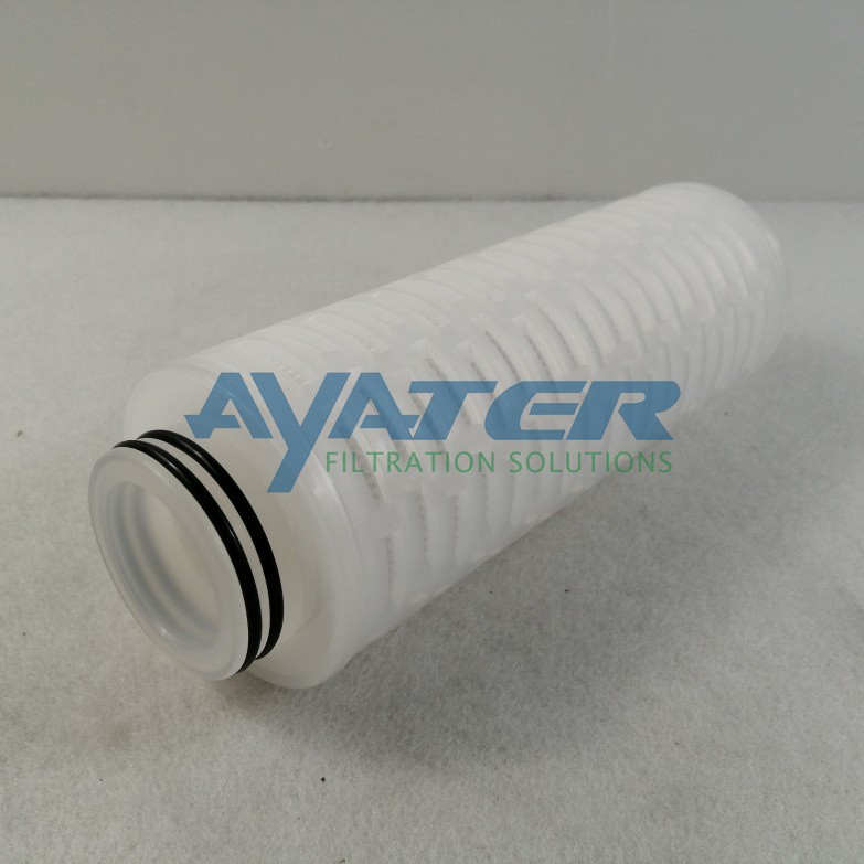 Pleated water filter element 8222 10 inch Pleated water filter element 8222 10 inch
