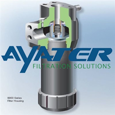 Ayater 9900 & 9901 Serje Inline Filtri Idrawliċi ta' Pressjoni Għolja-